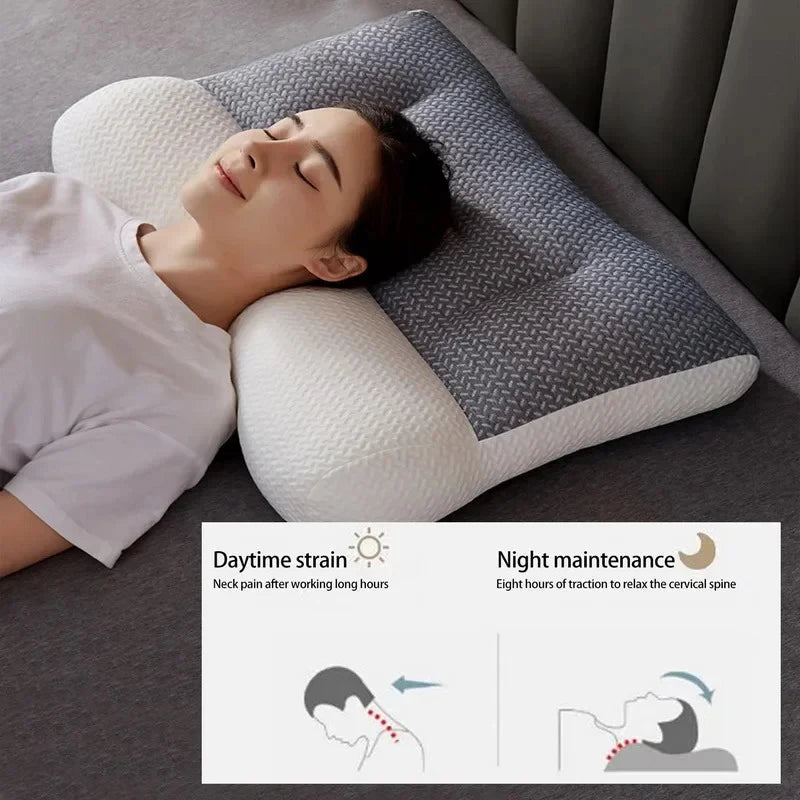 Transform Your Sleep with the Super Ergonomic Orthopedic Pillow for All Sleeping Positions – Ultimate Neck and Shoulder Pain Relief!